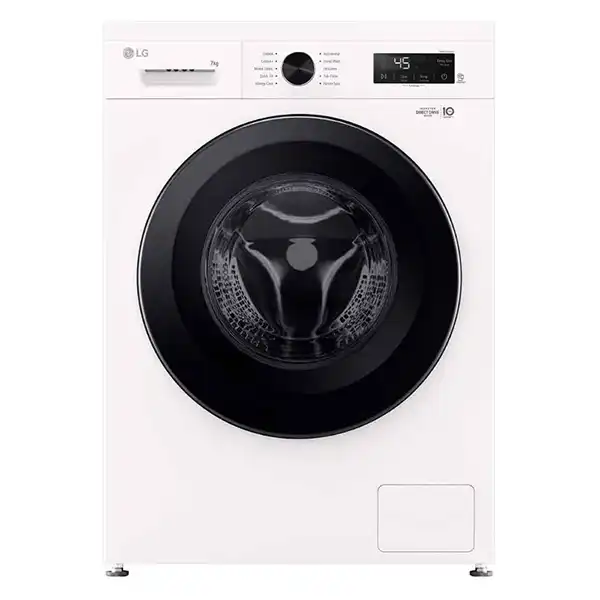 ماشین لباسشویی 7 کیلویی ال‌جی Y1 سفید F2Y1QYP65