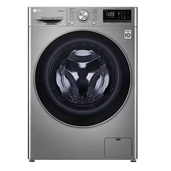ماشین لباسشویی 10.5کیلویی ال‌جی V5 نقره ای F4V5RYP2T