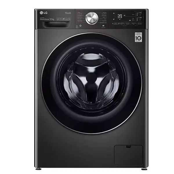 ماشین لباسشویی 12 کیلویی ال‌جی V9 دودی F4V9BWP2EE