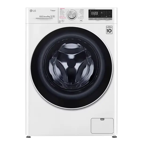 ماشین لباسشویی 9 کیلویی ال‌جی V5 سفید F4V5VYP0W