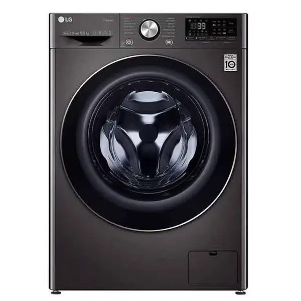 ماشین لباسشویی 10.5 کیلویی ال‌جی V9 دودی WV9142BRP